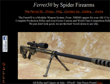Tablet Screenshot of ferret50.com